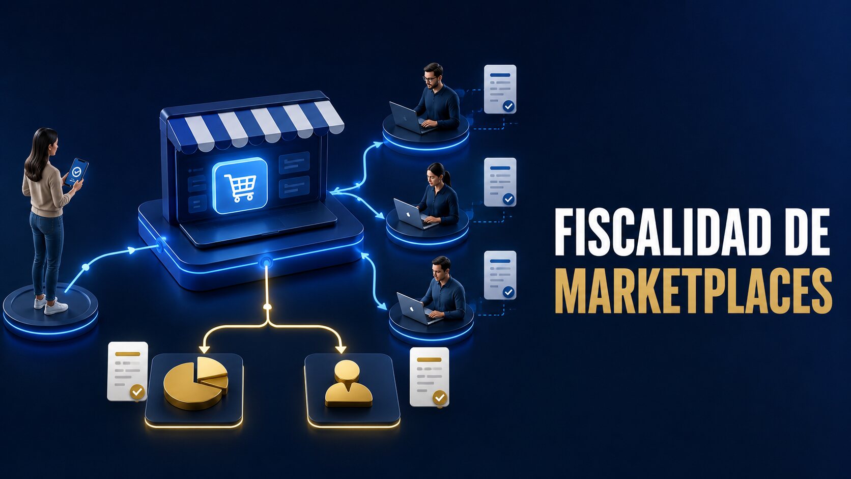 Fiscalidad de un marketplace con Stripe Connect: guía 2026